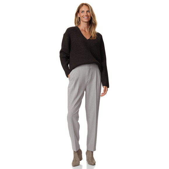 Damen Bundfaltenhose mit Bügelfalten