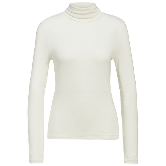 Damen Langarmshirt mit Rollkragen