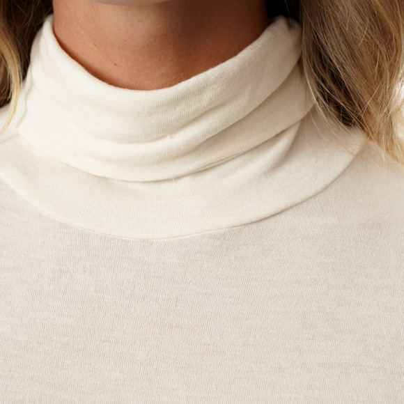Damen Langarmshirt mit Rollkragen