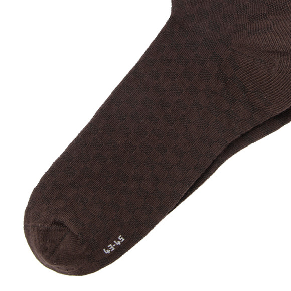 1 Paar Herren Socken mit Jaquard-Muster