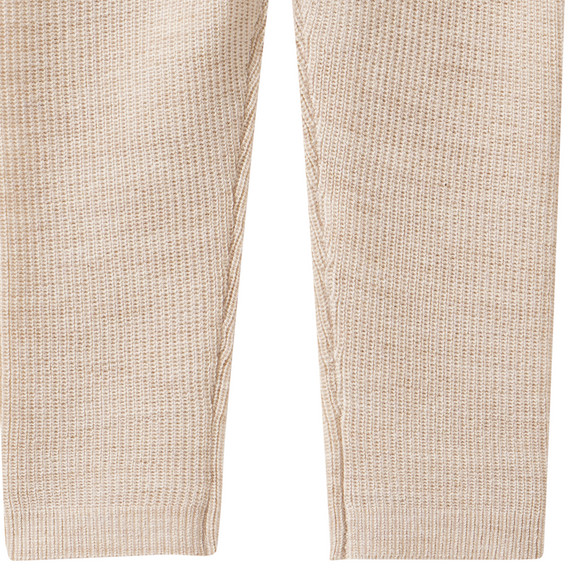 Baby Merino-Strickhose unifarben