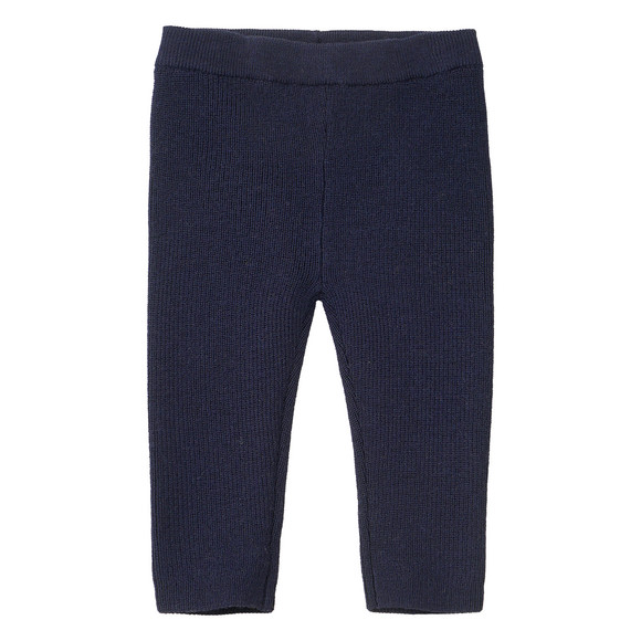 Baby Merino-Strickhose unifarben
