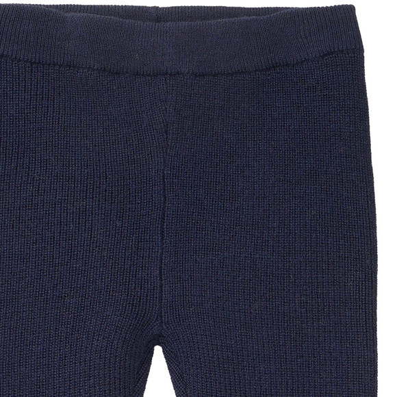 Baby Merino-Strickhose unifarben