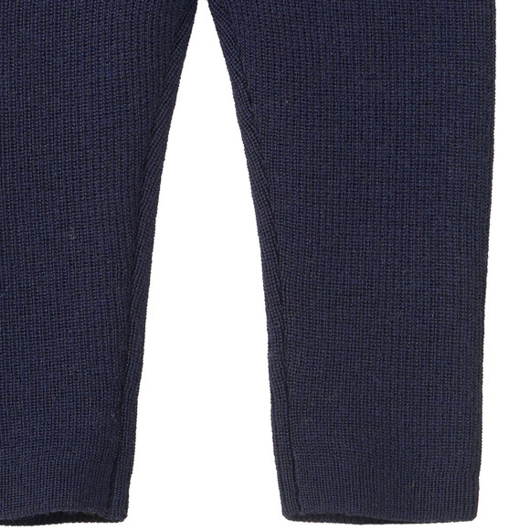 Baby Merino-Strickhose unifarben