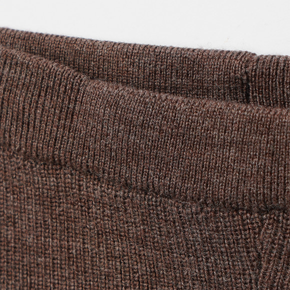 Baby Merino-Strickhose unifarben