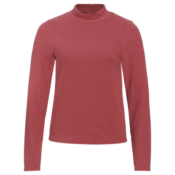 Damen Feinstrickshirt unifarben
