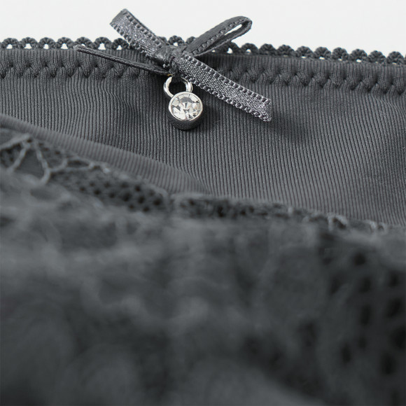 Damen Panty mit Spitze