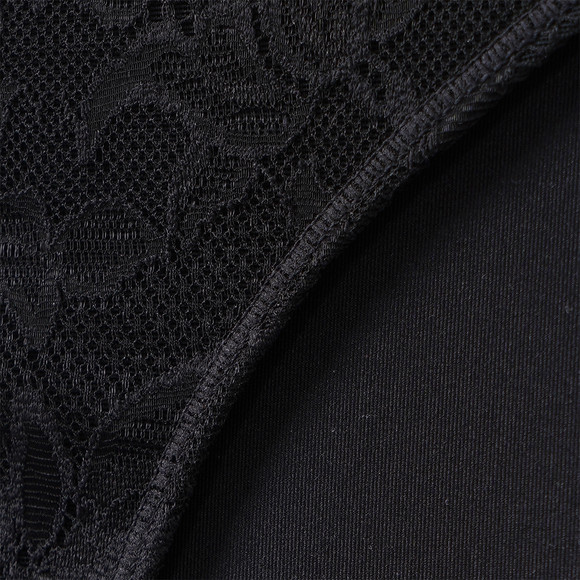3 Damen Slips mit Spitzeneinsatz