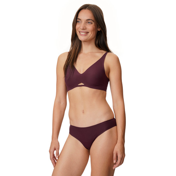Damen Bustier mit gerippter Struktur