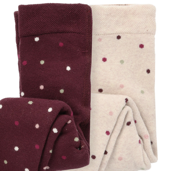 2 Baby Frottee-Leggings im Set