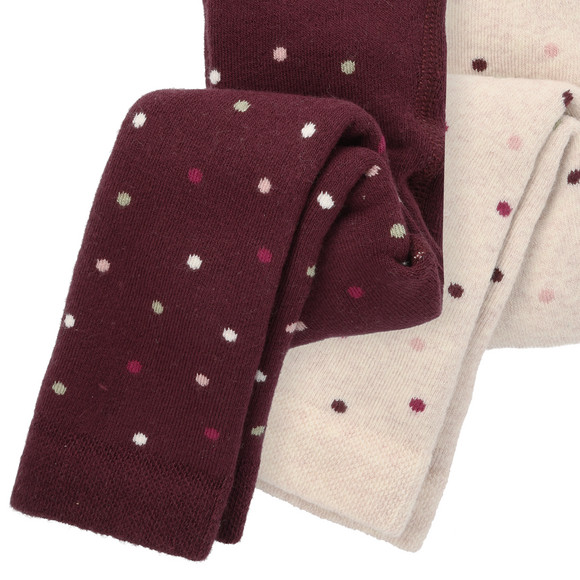 2 Baby Frottee-Leggings im Set