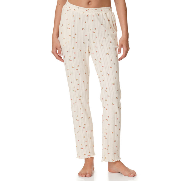 Damen Schlafhose mit Ajour-Muster