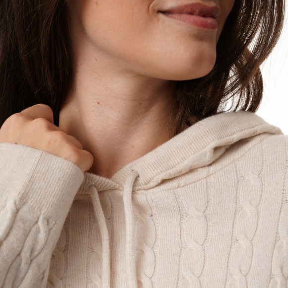 Damen Loungewear-Pullover mit Kapuze