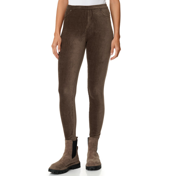 Damen Leggings aus feinem Cord
