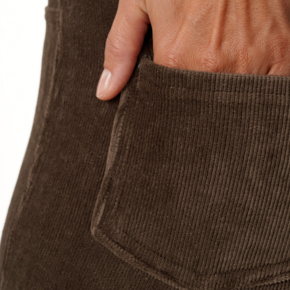 Damen Leggings aus feinem Cord