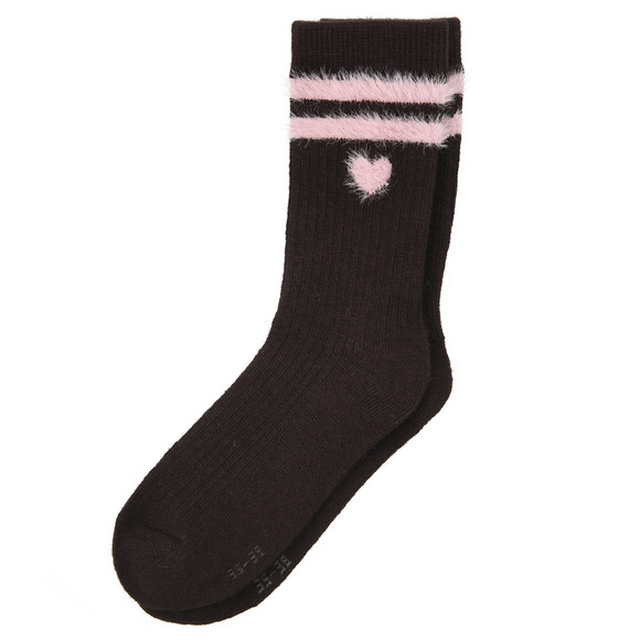1 Paar Damen Socken mit Wolle