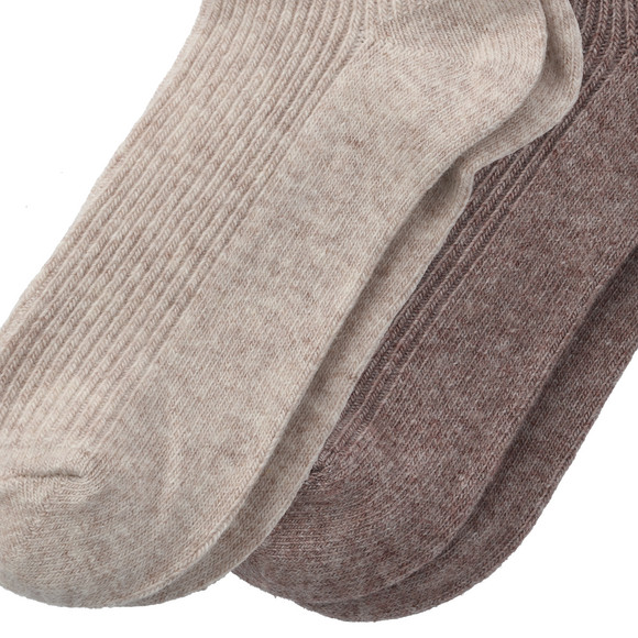 2 Paar Damen Socken mit Woll-Anteil