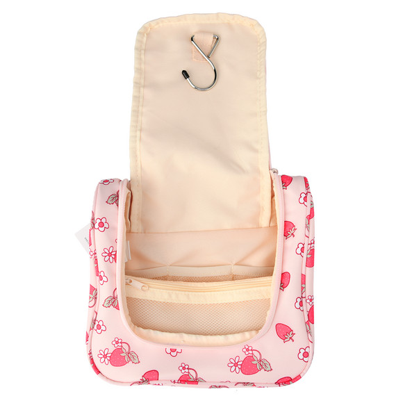 Make-uptasje voor meisjes met aardbeienprint