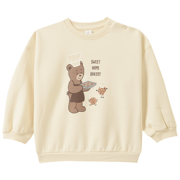 Baby Sweatshirt mit Baby-Print