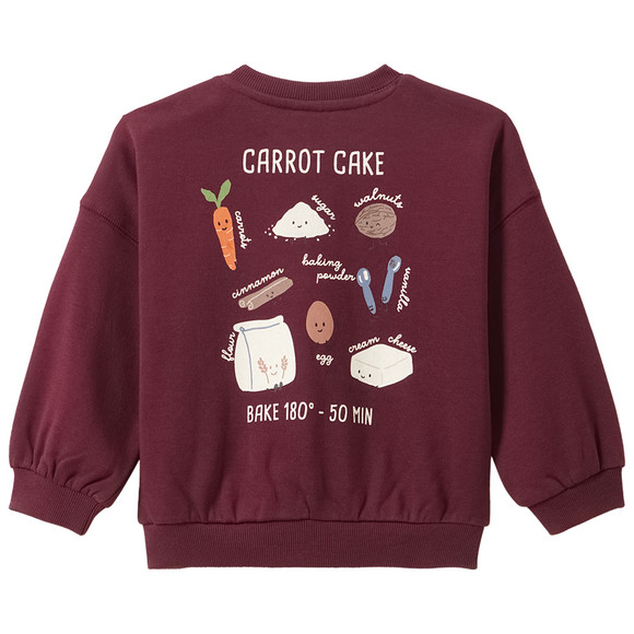 Baby Sweatshirt mit Baby-Print