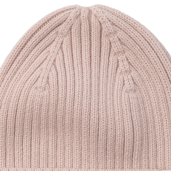 Mädchen Strickmütze mit Rippstruktur