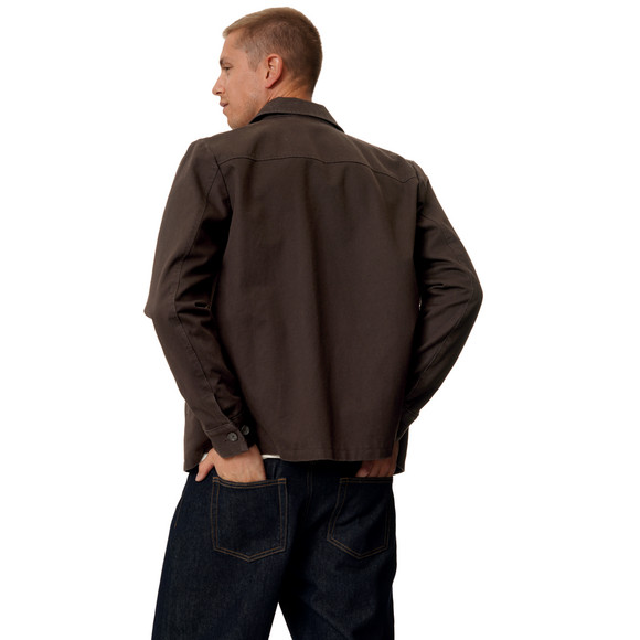 Herren Overshirt mit Knopfleiste