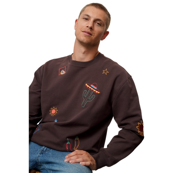Heren-sweatshirt van biologisch katoen