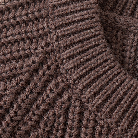 Baby Strickjacke mit Rippstruktur