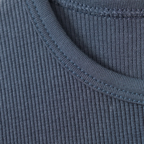 Baby Langarmshirt mit Rippstruktur
