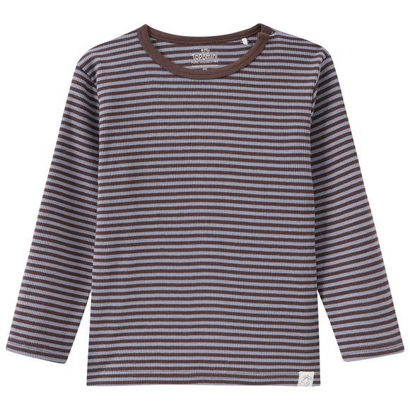 Baby Langarmshirt mit Rippstruktur
