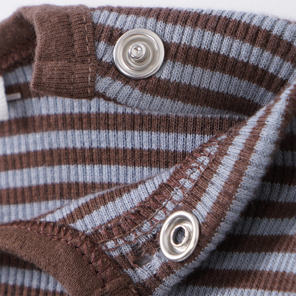 Baby Langarmshirt mit Rippstruktur