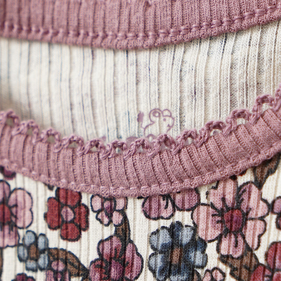 Baby Langarmshirt mit Rippstruktur