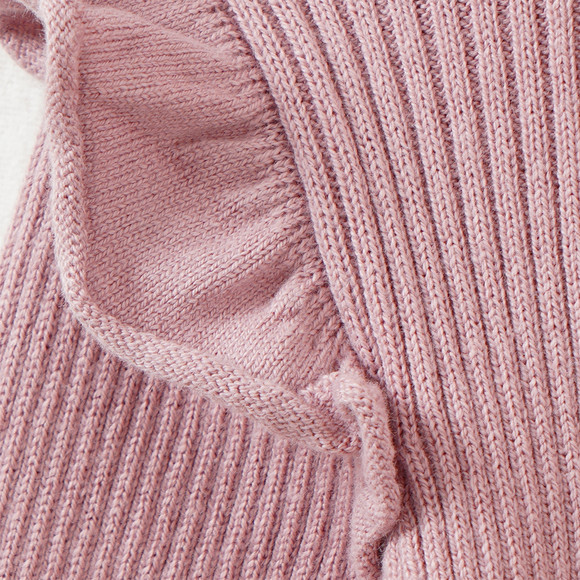 Baby Strickshirt mit Rippstruktur