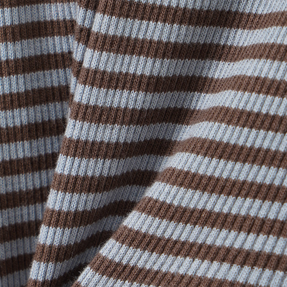 Newborn Langarmshirt mit Rippstruktur