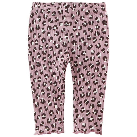 Newborn Leggings mit Rippstruktur