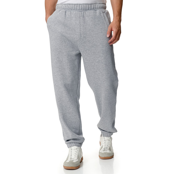 Joggingbroek voor heren met gemêleerd effect