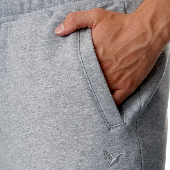 Joggingbroek voor heren met gemêleerd effect