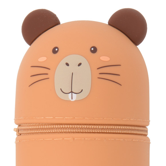Stifteetui Capybara aus Silikon
