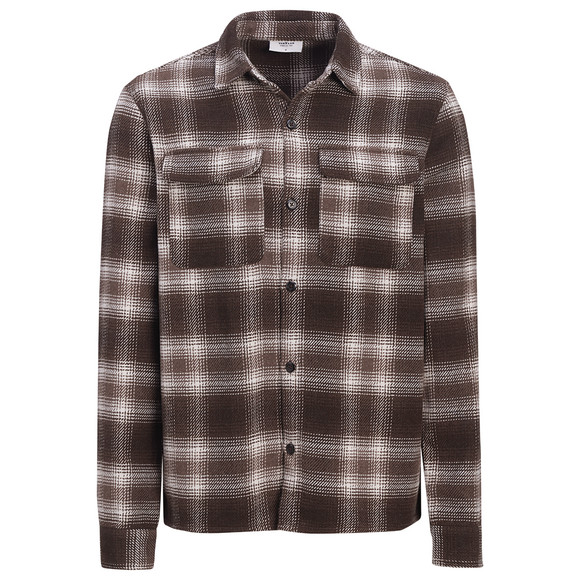 Herren Overshirt mit kariertem Design
