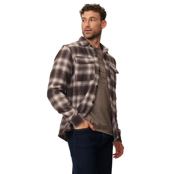 Herren Overshirt mit kariertem Design