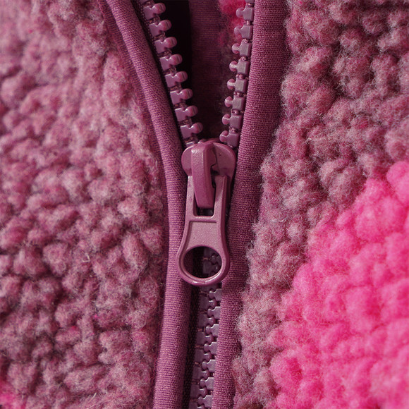 Baby Teddyjacke mit Erdbeer-Motiven