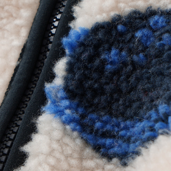 Baby Teddyjacke mit Planeten-Motiven