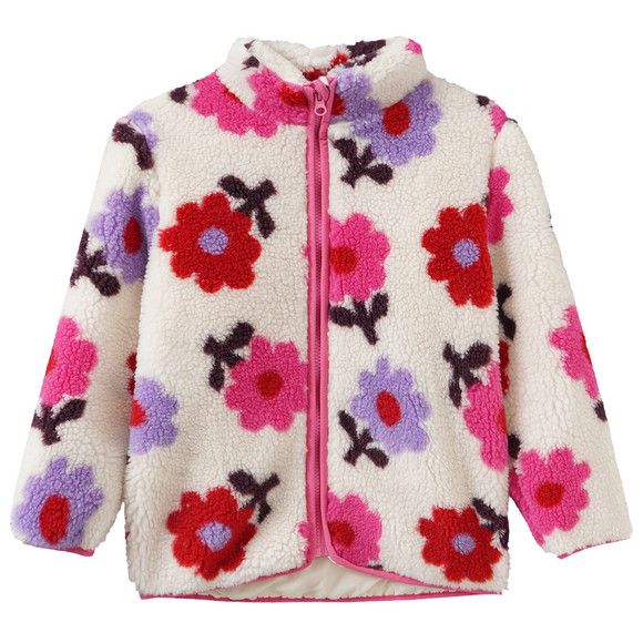 Teddyjas voor meisjes met bloemmotieven