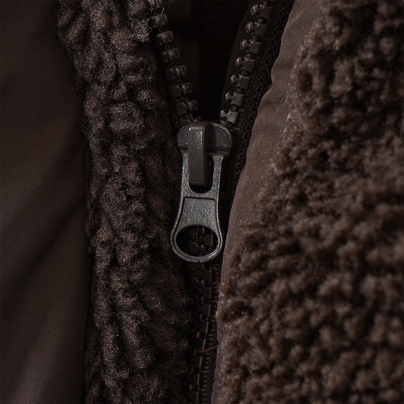 Mädchen Jacke mit Teddyplüsch