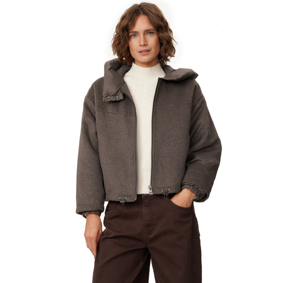 Damen Jacke mit Steppeinsatz