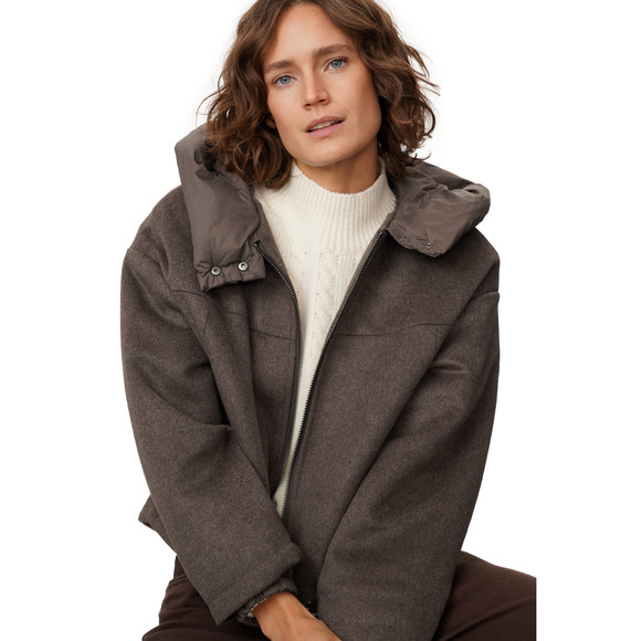 Damen Jacke mit Steppeinsatz