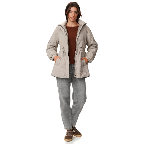 Damen Steppjacke mit Kapuze