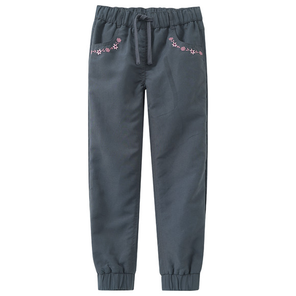 Mädchen Thermohose mit Stickereien