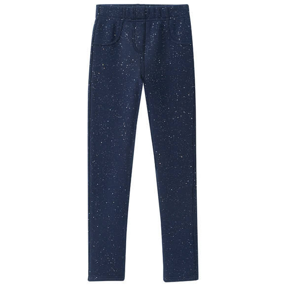 Mädchen Thermo-Leggings mit Folien-Print