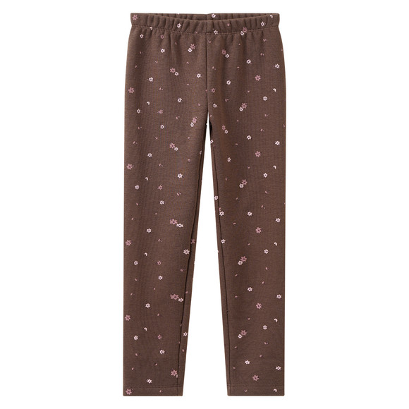 Mädchen Thermo-Leggings mit Allover-Motiv